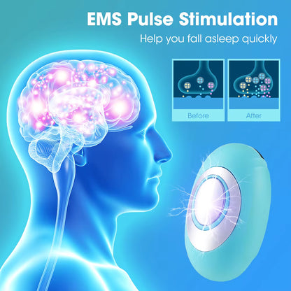 Handheld CES Microcurrent EMS Pulse Sleep Aid & Anxiety Relief Device